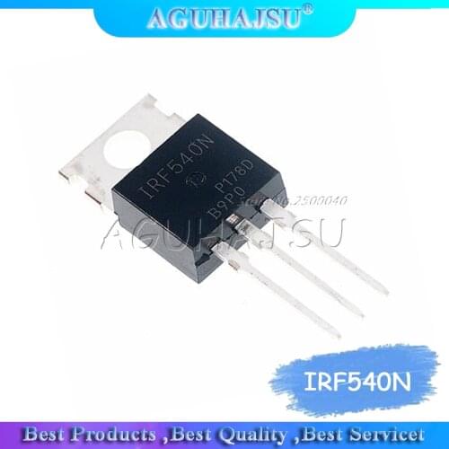 10PCS IRF540N TO-220 IRF540NPBF TO220 IRF540 IR540 new and original IC