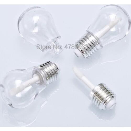 30/50pcs 6ml Lip gloss Bottle PP Box Containers Empty Clear Lipgloss Tube Eyeliner lash Lipgloss Split Bottles Free Shipping