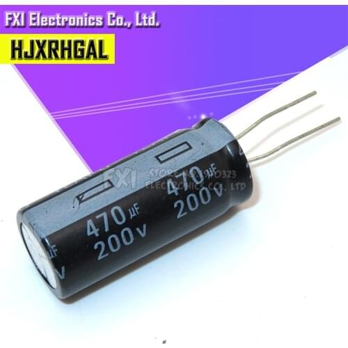 5PCS 200v470uf 250v470uf 18*40 200v 470uf 18x50 Electro Electrolytic capacitor