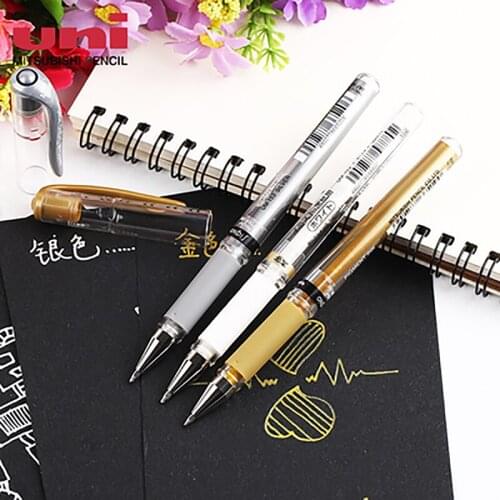 5pcs Japan Imported Uni UM-153 Watercolor Pigment High-Gloss Gel Pen 1.0mm Writing Smoothly Without Ink Blocking