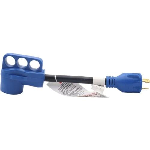 63HA 10AWG RV Generator Adapter Cord 50 Amp to 30 Amp Power Cord Adapter with Grip Handle RV Modification Tools