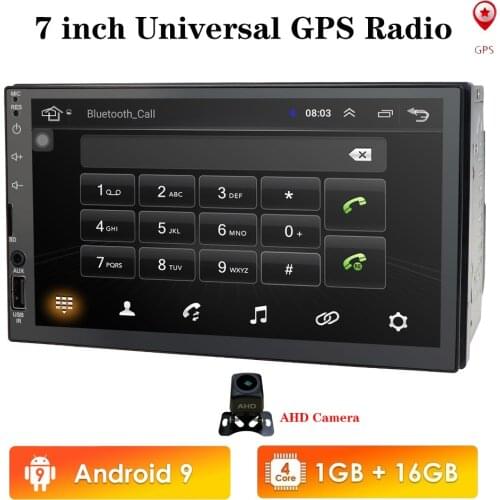 2 Din Android Car Radio GPS Bluetooth Audio Stereo WIFI USB FM 2Din Auto Autoradio For VW Nissan Hyundai toyota CR-V KIA SWC OBD