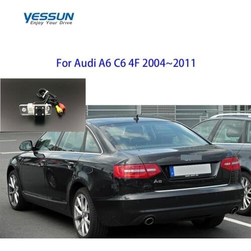 Car Rear view camera For Audi A6 C6 4F 2004 2005 2006 2007 2008 2009~2011 night view CCD back camera/parking car camera