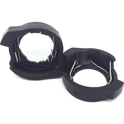 Car LED H7 Bulb Holders Clip LED Headlight Base for Ford KUGA VW Passat B6 Auto Lamp Light Adapter for Alfa Romeo Renault Megane