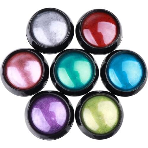 Nail Art Smooth Powder Mirror Neon Pearl Manicure Glitter Dust Powder Pigment for Attractive Charming Nails