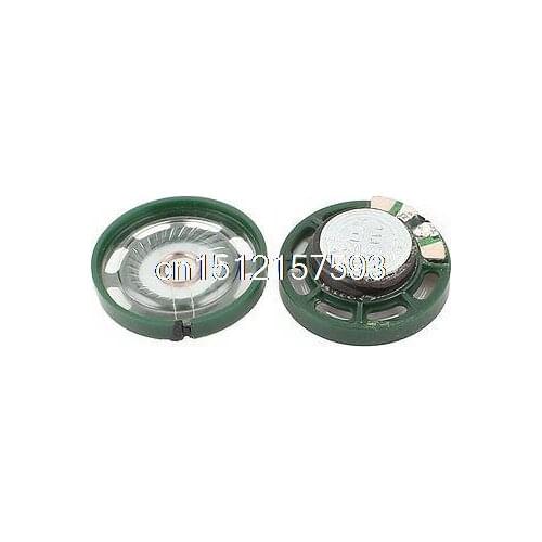 2PCS 27mm Dia Electrodynamic Type 0.25W 16ohm 85DB Internal Toy Speaker