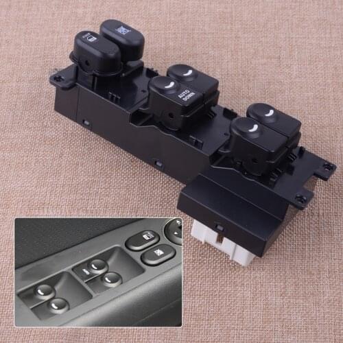 CITALL Plastic Black Power Master Window Switch Button LHD 93570-2L010 Fit for Hyundai i30 i30cw 2008 2009 2010 2011