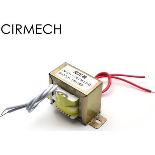 CIRMECH AC 12v 10W Square EI transformer for preamplifer amplifer tone board tubel preamplifier use 110V 220V in optional