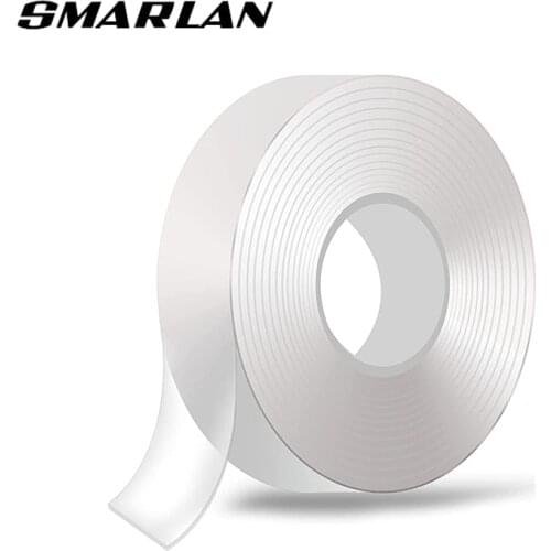 Monster Tape Waterproof Wall Stickers Reusable Heat Resistant Bathroom Home Decoration Tapes Transparent Double Sided Nano Tape