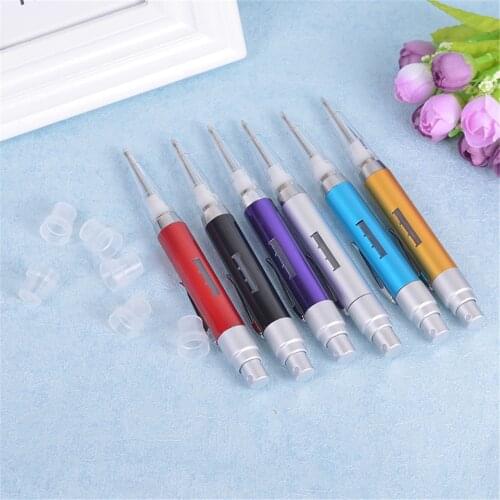 Mini Portable Travel Perfume Bottle 2ml Refillable Aluminum Atomizer For Perfume Pen Travel Portable Perfume Bottle Pen