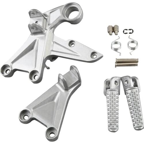 Motorcycle Front Rider Footpegs Footrests Pegs Mount Bracket For HONDA CBR 1000RR 2008 2009 2010 2011 CBR1000RR