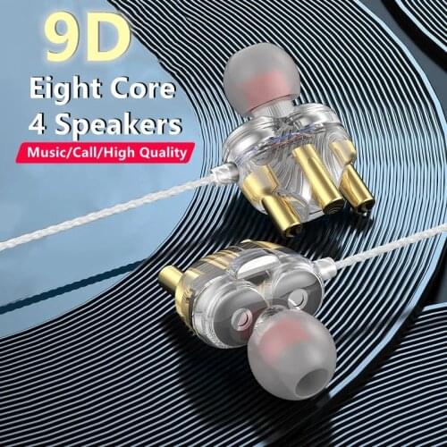 NEW Earphone Universal 3.5mm In-Ear Stereo Earbuds Built-in microphone Sleep Headphones High Quality Wired Earphones For Xiaomi