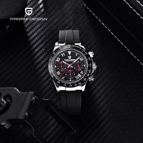 Pagani Design 2021 New Fashion Casual Men Multi-function Quite Sapphire Glass Waterproof Stainless Steel Night Light Watch Reloj