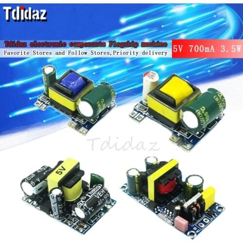 AC-DC 5V 700mA 3.5W Precision Buck Converter AC 220v to 5v DC step down Transformer power supply module 12V 400MA