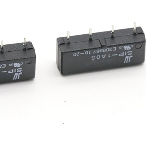 New 5Pcs/lot Relay SIP-1A05 5V miniature 4 pin single in-line normally open
