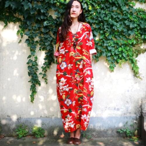 Летние платья больших размеров SCUWLINEN China At AliExpress