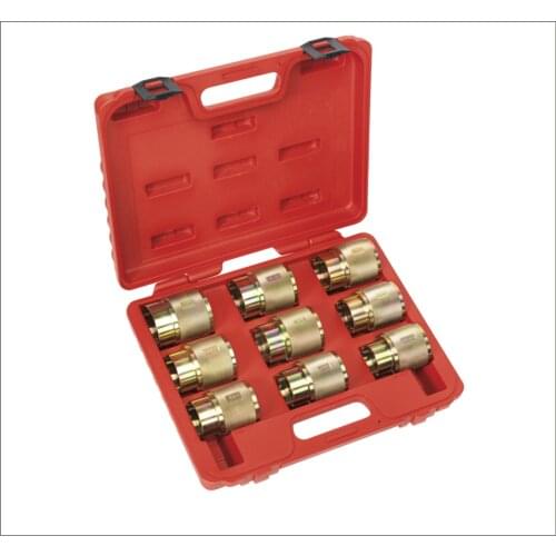 9pcs Motorcycle Front Fork Oil Seal Remover, Motorcycle Repair and Auto Repair Tool