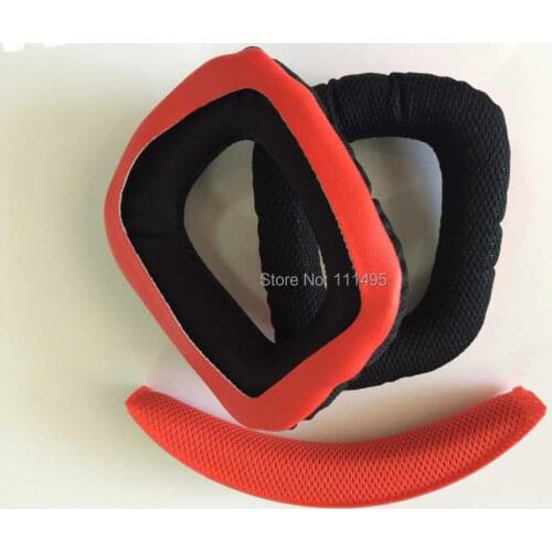 Replacement Ear pads Cushion Headband Set For Logitech G430 G930 Headphones