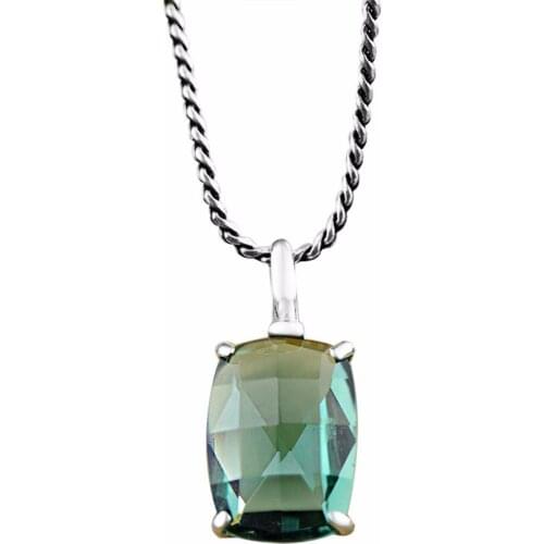 Luxury New Fashion Crystal Pendant For Women Real 925 Sterling Silver Pendant Fashion Party Elegant Party 2018