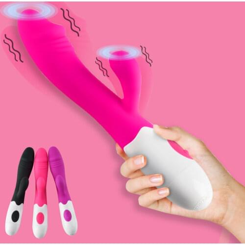 G Spot Dildo Rabbit Vibrator for Women Vaginal Clitoral massager Female Masturbator Sex Toys for Women Adult Sex Toys shop