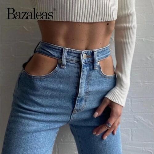 Женские прямые брюки Bazaleas China At AliExpress