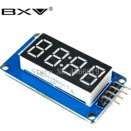 TM1637 LED Display Module For Arduino 7 Segment 4 Bits 0.36 Inch Clock RED Anode Digital Tube Four Serial Driver Board Pack