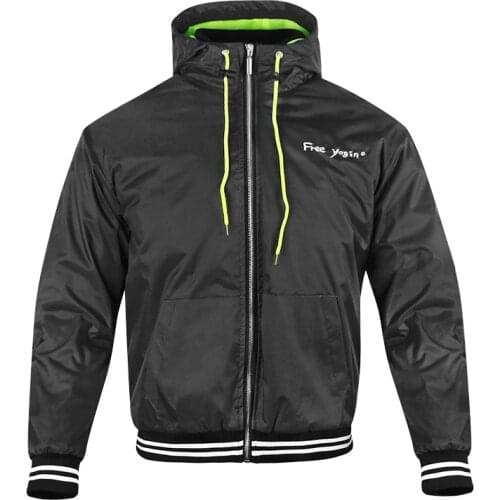 Motorcycle locomotive riding suit racing suit cotton sweater casual fall season coat winter oxford jacket