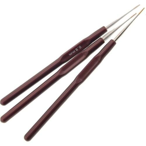 18Pcs/set Multi Stainless Steel Needles Crochet Hooks Set Knitting Needle Tools Craft Kit Weave DIY Sewing Tools Accessories