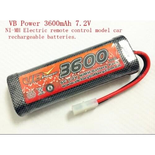 New Power SC 7.2V 3600mah NI-NH Rechargeable battery Pack Racing model of the power remote control car battery