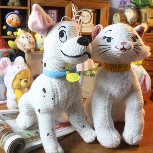 Original 30cm Cartoon 101 Dalmatians Dog Stuffed Animal Plush toy boy Soft doll for kids gift