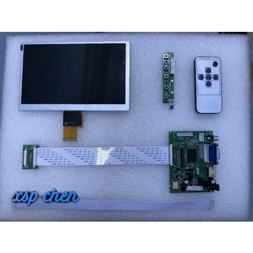 Srjtek 8" LCD Display Screen 1024*768 HJ080IA-01E N818 N818S 32001395-00 Monitor Driver Board 2AV HDMI VGA For Raspberry Pi