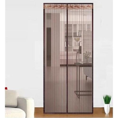 Anti-mosquito door curtain home magic tape screen door magnet screen door partition curtain magnetic anti-mosquito screen door