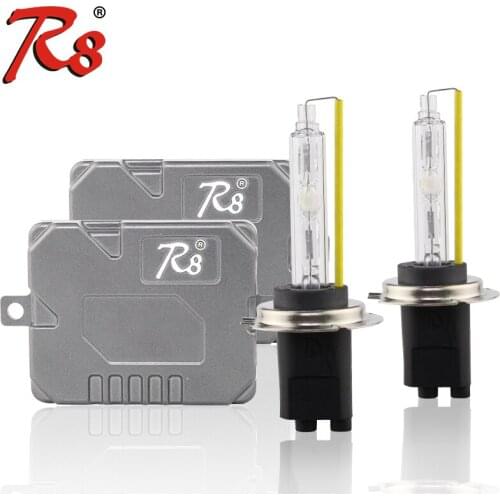 R8 Super Slim Ballasts Canbus 55W HID Xenon Kit H1 H3 H4 H7 H8 H13 H11 9005 9006 880 Light Bulb Car Error Warning Free with EMC