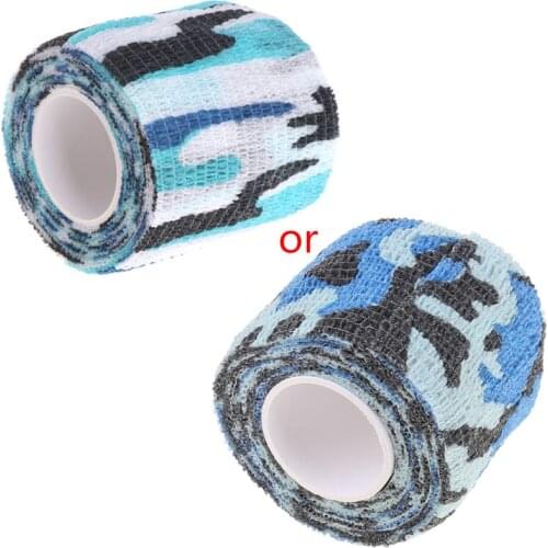Tattoo Self-adhesive Non-woven Elastic Sport Tape Bandage Grip Tube Cover Wrap E56D