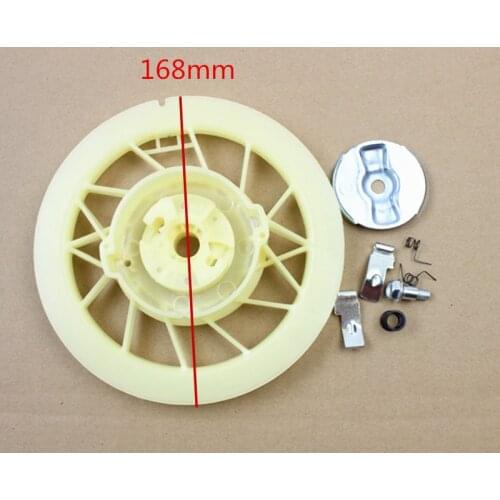 Starter pawl kit for Honda GX340 GX390 GX420 GX440 GX610 GX630 friction plate pull start screw spring ring retainer 5KW 8KW