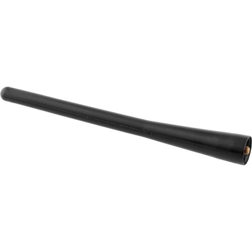 Vehemo Universal 7" length Black Car Auto AM/FM Radio Replacement Antenna Type