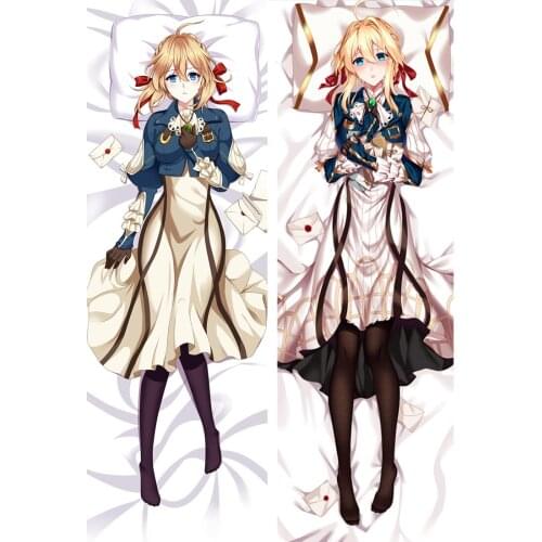 Japanese Anime Violet Evergarden Cattleya Dakimakura Body Decorative Pillowcases Hugging Body Pillow Cover Case