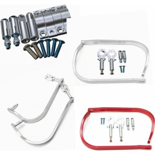 7/8" 22mm Universal Motorcycle Hand Guards Protector Motocross Dirt bike Handguards Handlebar Guards Aluminum Hand Bar Stand