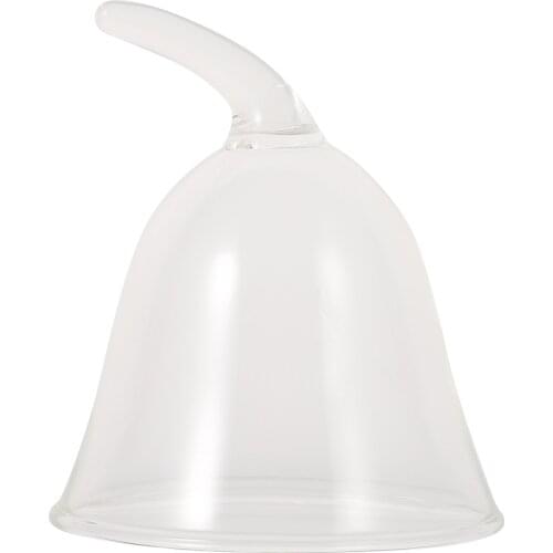 1pc Cake Bread Cover Food Dessert Artistic Dish Cover Glass Food Cooking Cover Smoked Food Glass Smoked Tableware Glass Cover