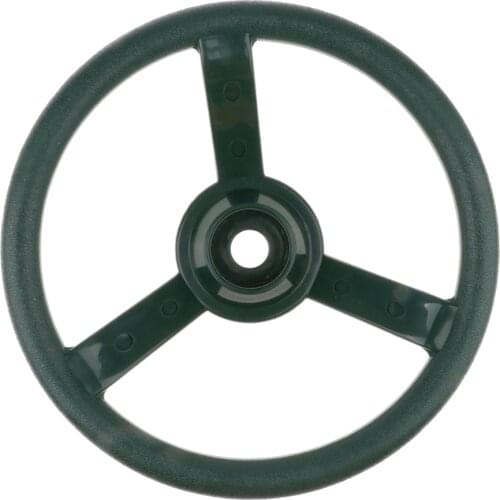 10 Inch Children Play Accessories Plastic PE Small Compass Swingset Steering Wheel For Kids Playhouse Jungle Gym Climbing