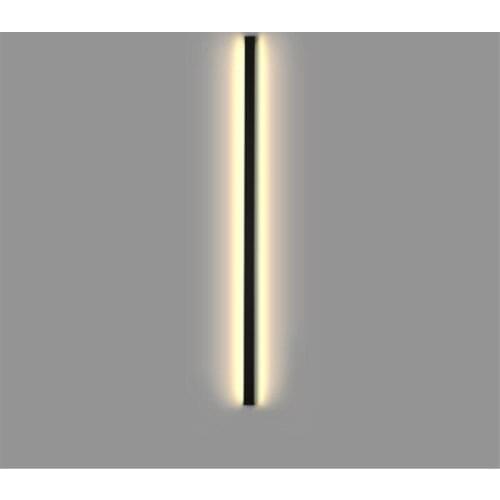 100/150/200cm Post-modern Minimalism Geometric Line Black Wall Lamp for Foyer Bed Room Aisle Background Long Porch Light 1946