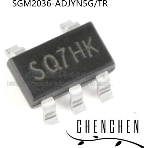 5pcs/lot SGM2036-ADJYN5G/TR SGM2036-ADJYN5G SQ7 SOT23-5 100% New