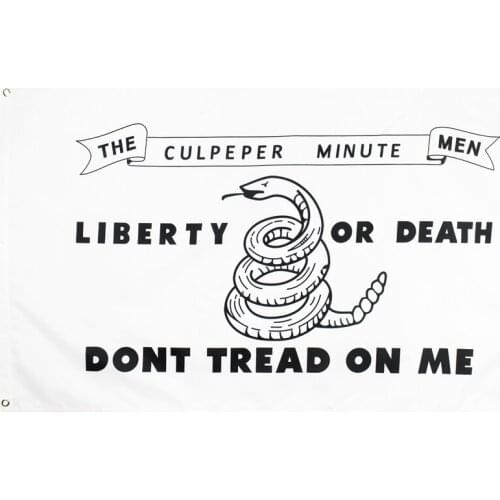 60x90cm/90x150cm Minute Men Flag 2x3ft/3x5ft Dont Tread On Me Banner