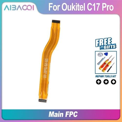 AiBaoQi Brand New Main Ribbon Flex Cable FPC Accessories For Oukitel C17 Pro Smart Phone Repair Main Board