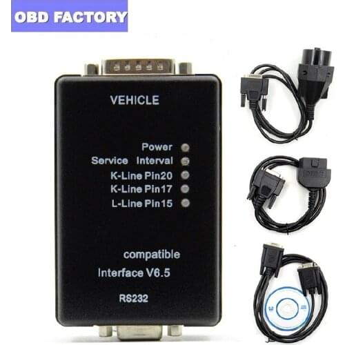 Auto Carsoft 6.5 For BMW ECU Programmer/MCU OBD2 Car Diagnostic Tool for BMW E30/E36/E46/E34/E39/E53/E32 with RS232 PC Interface