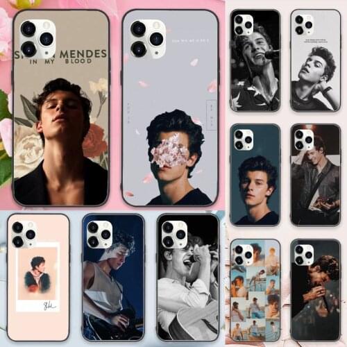 Shawn Mendes Hip pop singer Magcon Phone Case for iPhone 11 12 pro XS MAX 8 7 6 6S Plus X 5S SE 2020 XR Luxury brand shell funda