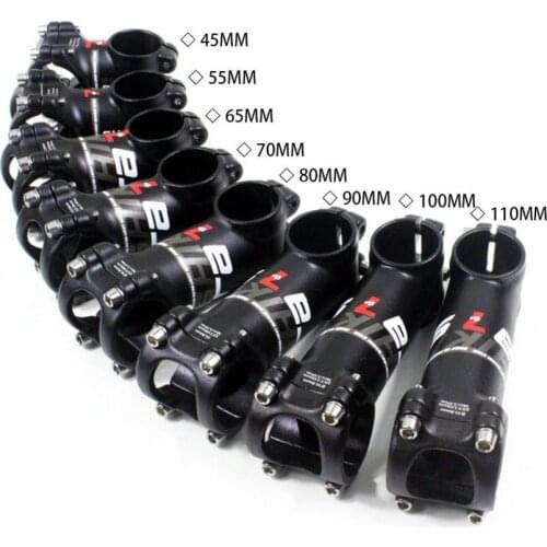 Bicycle Stem Parts 31.8 mm 7 Degree Mountain Bike Power 35/45/55/60/65/70/80/90/100/110 mm Bicycle Handlebar Parts