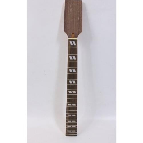 22Fret 25.5 inch Electric Guitar Neck Mahogany+Rosewood Fretboard Unfinished #D