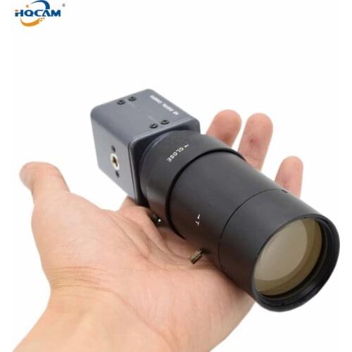 HQCAM AHD 5mp\4mp 2mp Imx307 Imx327 0.001 Cvbs 5-50mm 5-100mm Manual Zoom Lens Starvis Industrial Cctv Camera Module Box Osd Utc