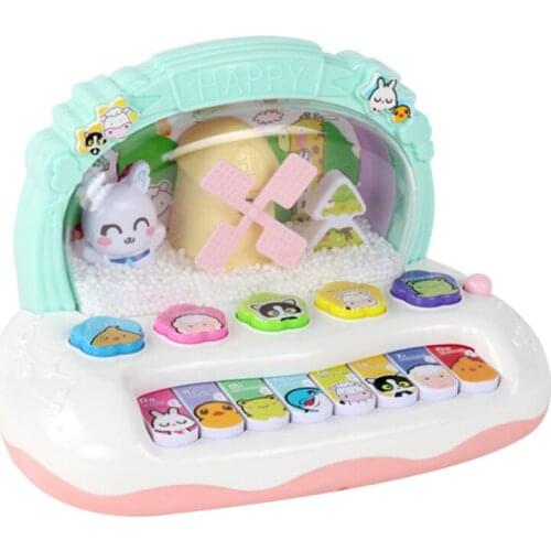 2020 New Musical Instrument Toy Animal Farm Piano Music Educational Gift for Children Kids